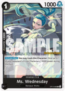 Image for Ms. Wednesday (OP14-083) - One Piece Card Game