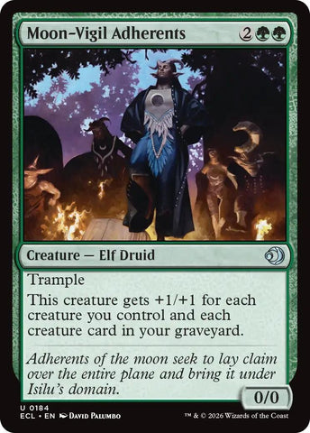 Image for Moon-Vigil Adherents (184) - Magic: The Gathering