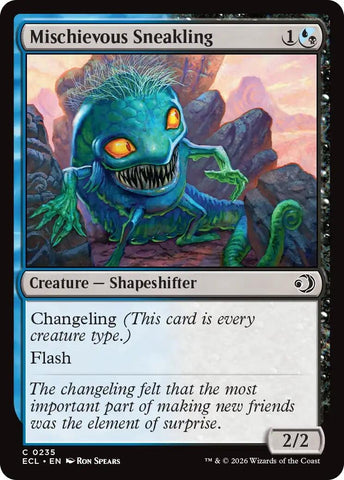 Image for Mischievous Sneakling (235) - Magic: The Gathering
