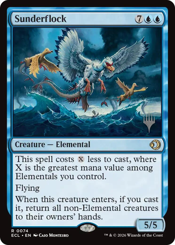 Image for Sunderflock (74) - Magic: The Gathering