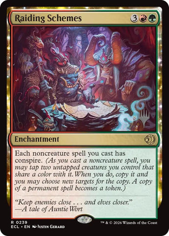 Image for Raiding Schemes (239) - Magic: The Gathering