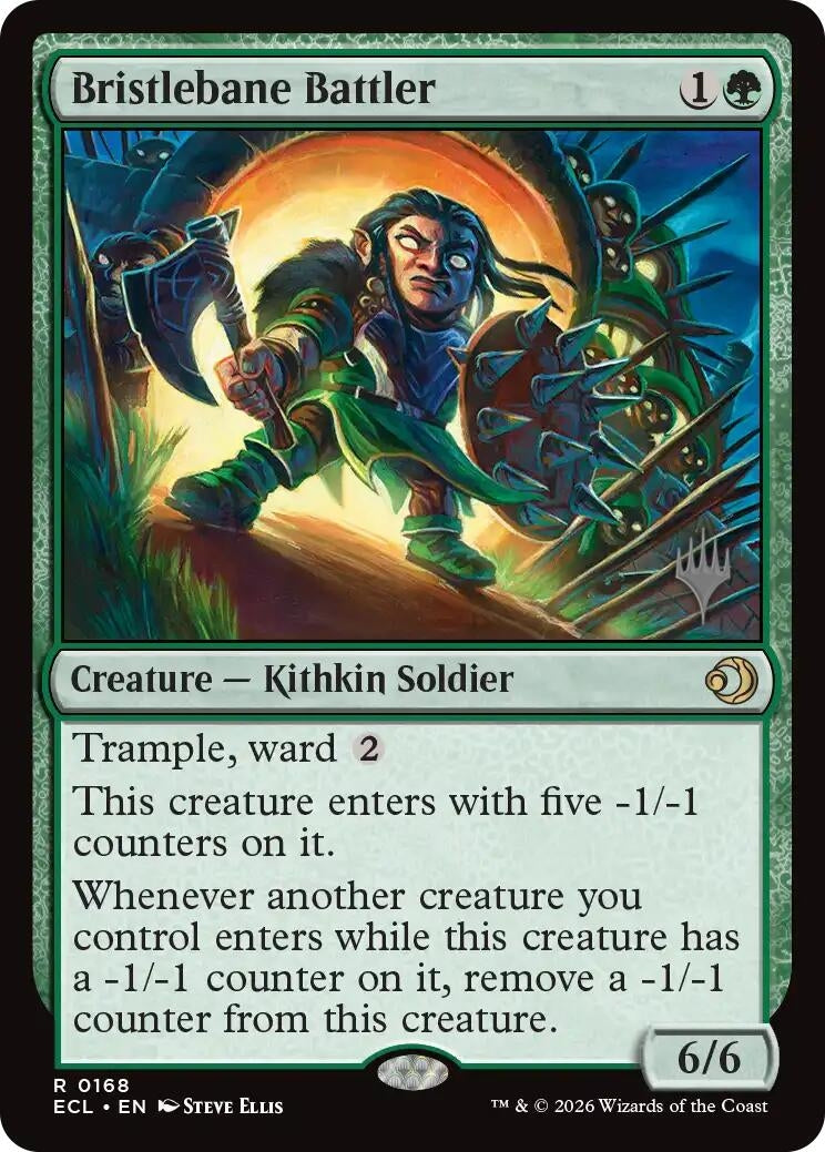 Image for Bristlebane Battler (168) - Magic: The Gathering