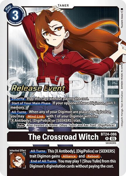 Image for The Crossroad Witch (BT24-086 R) - Digimon Card Game