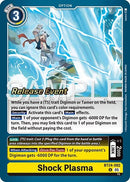 Image for Shock Plasma (BT24-092 U) - Digimon Card Game
