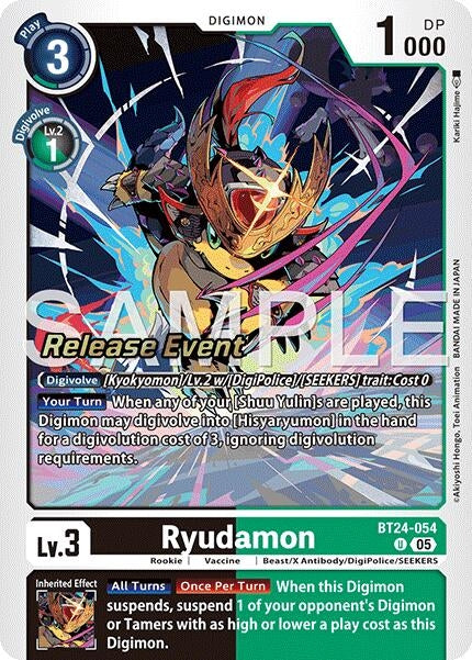 Image for Ryudamon (BT24-054 U) - Digimon Card Game