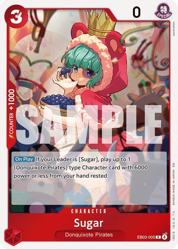 Image for Sugar (EB03-005) (Extra Booster: One Piece Heroines Edition) - One Piece Card Game