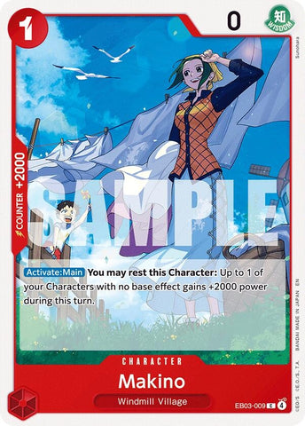 Image for Makino (EB03-009) (Extra Booster: One Piece Heroines Edition) - One Piece Card Game