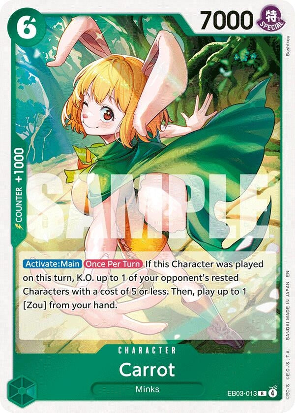 Image for Carrot (EB03-013) (Extra Booster: One Piece Heroines Edition) - One Piece Card Game