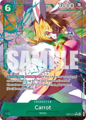 Image for Carrot (Alternate Art) (EB03-013) (Extra Booster: One Piece Heroines Edition) - One Piece Card Game
