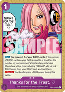 Image for Thanks for the Treat. (EB03-038) (Extra Booster: One Piece Heroines Edition) - One Piece Card Game
