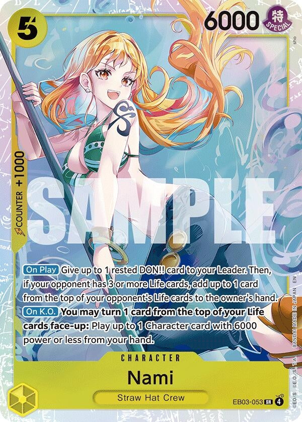 Image for Nami (053) (EB03-053) (Extra Booster: One Piece Heroines Edition) - One Piece Card Game