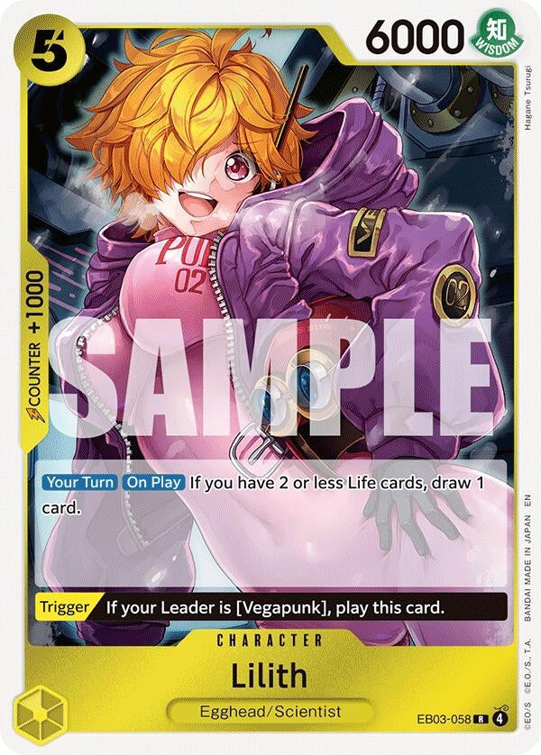 Lilith (EB03-058) (Extra Booster: One Piece Heroines Edition)