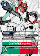 Image for Dan Yuki & Kanan Yuki (SP) (BT24-085 SR) - Digimon Card Game