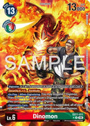 Image for Dinomon (Box Topper) (EX11-011 R) (Dawn of Liberator) (EX-11) - Digimon Card Game