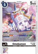 Image for Omekamon (EX11-053 SR) (Dawn of Liberator) (EX-11) - Digimon Card Game