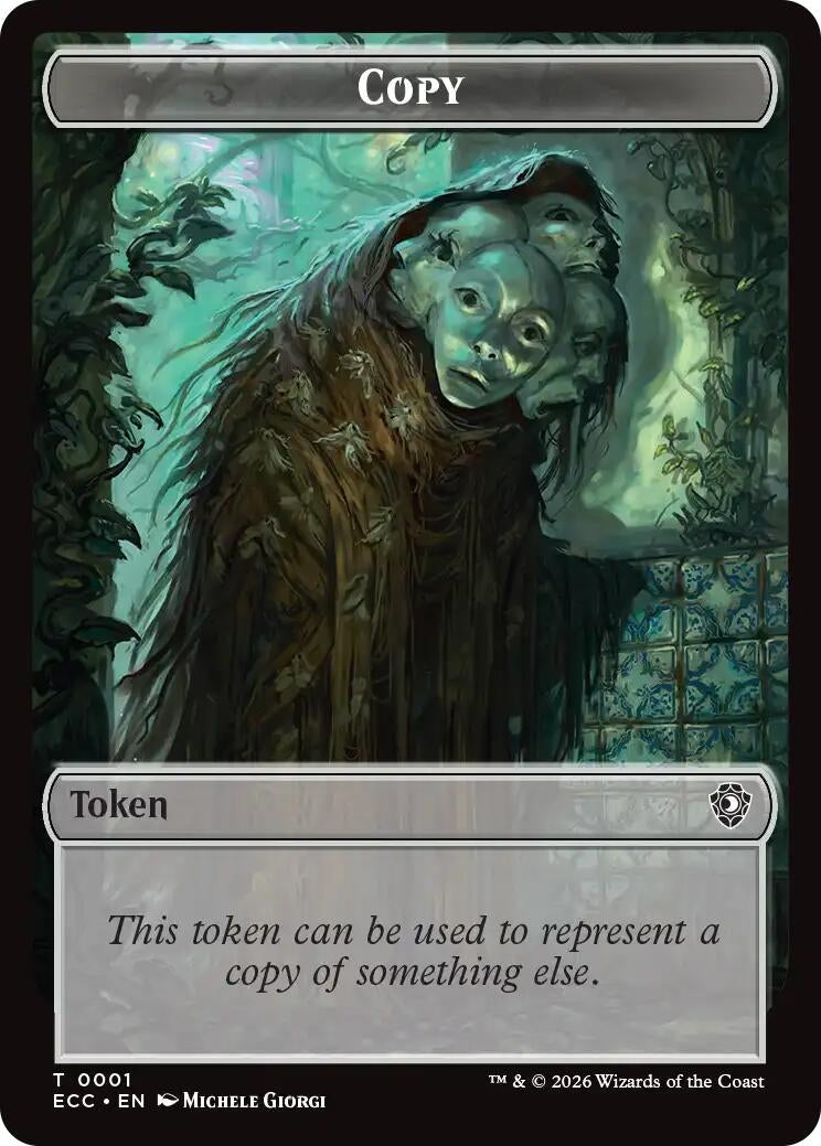 Image for Copy // Elemental (0010) Double-Sided Token (1 // 10) - Magic: The Gathering