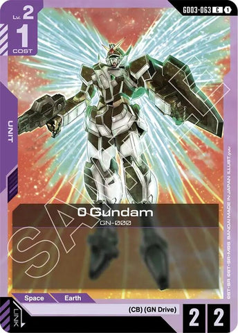 Image for 0 Gundam (GD03-063) - Gundam Card Game