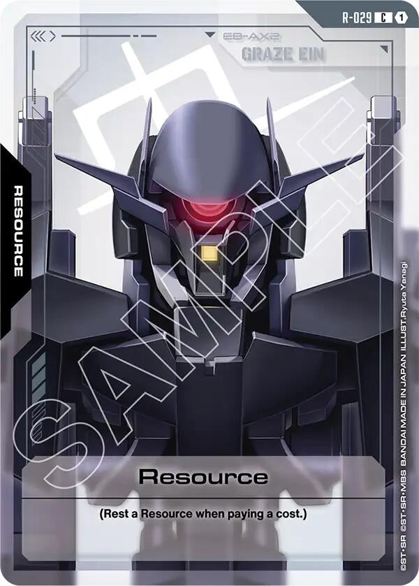 Image for Resource (R-029) (R-029) - Gundam Card Game