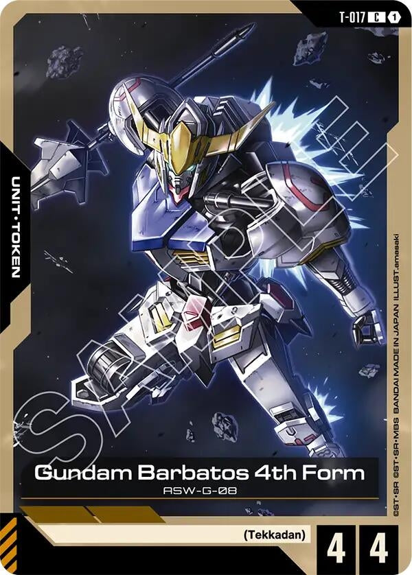 Image for Gundam Barbatos 4th Form (T-017) - Gundam Card Game