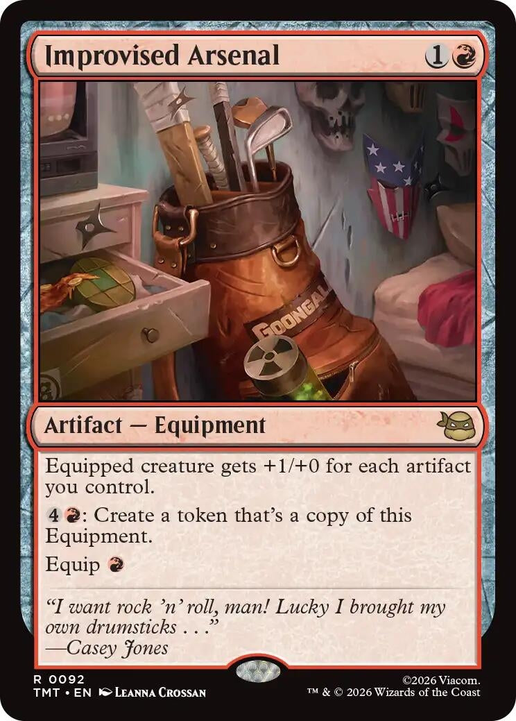 Image for Improvised Arsenal (92) - Magic: The Gathering