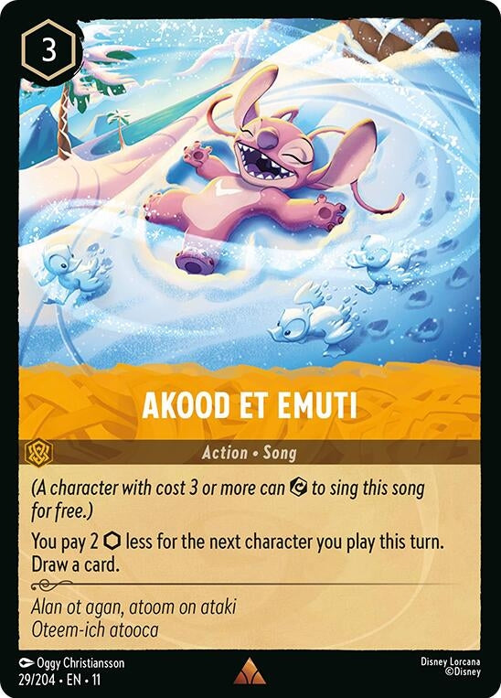 Image for Akood Et Emuti (29/204) - Disney Lorcana