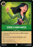 Image for Strike a Good Match (94/204) - Disney Lorcana