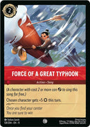 Image for Force of a Great Typhoon (128/204) - Disney Lorcana