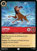 Image for Copper - On the Scent (107/204) (Winterspell) - Disney Lorcana
