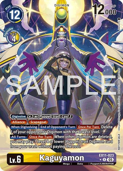 Image for Kaguyamon (Box Topper) (EX11-023 R) (Dawn of Liberator) (EX-11) - Digimon Card Game
