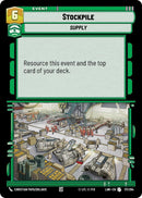 Image for Stockpile (171/264) (A Lawless Time) - Star Wars: Unlimited
