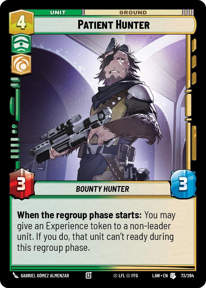 Image for Patient Hunter (73/264) (A Lawless Time) - Star Wars: Unlimited