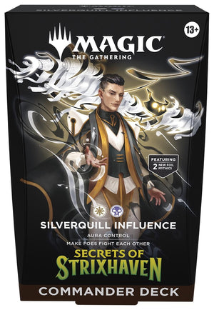 Image for Secrets of Strixhaven Commander Deck - Silverquill Influence - Magic: The Gathering