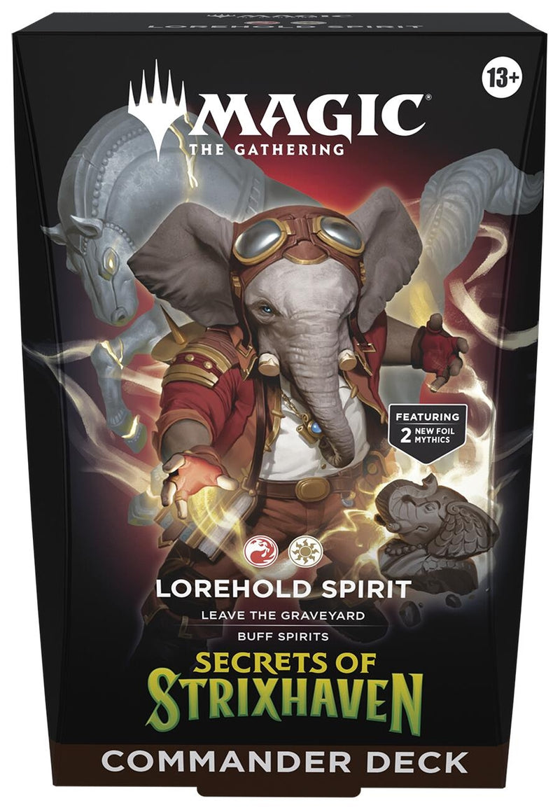 Image for Secrets of Strixhaven Commander Deck - Lorehold Spirit - Magic: The Gathering