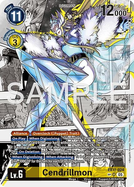 Image for Cendrillmon (SP) (EX11-024 SR) (Dawn of Liberator) (EX-11) - Digimon Card Game