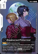 Image for Awakened Potential (Newtype Challenge 2026 Mission 1) (GD03-118) (Gundam Promotional Cards) - Gundam Card Game