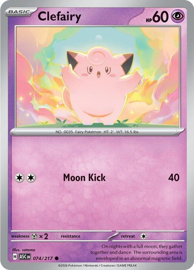 Image for Clefairy (074/217) (ME: Ascended Heroes) - Pokemon