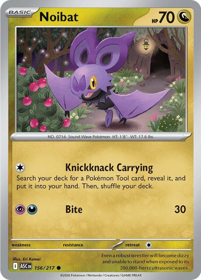 Image for Noibat (156/217) (ME: Ascended Heroes) - Pokemon