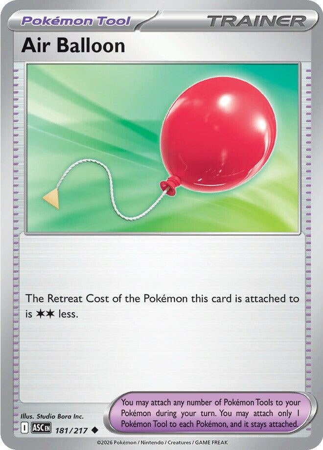Image for Air Balloon (181/217) (ME: Ascended Heroes) - Pokemon