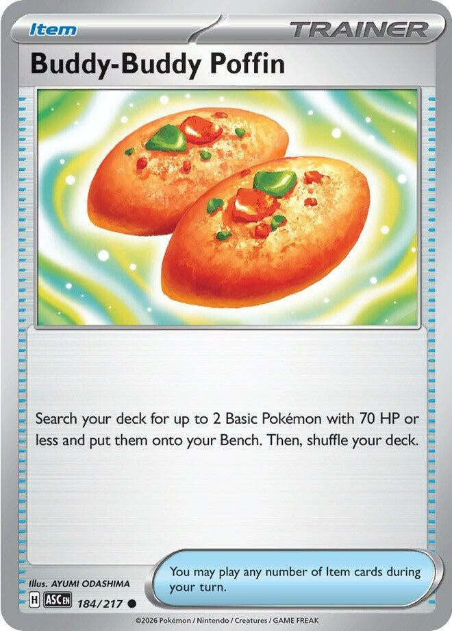 Image for Buddy-Buddy Poffin (184/217) (ME: Ascended Heroes) - Pokemon
