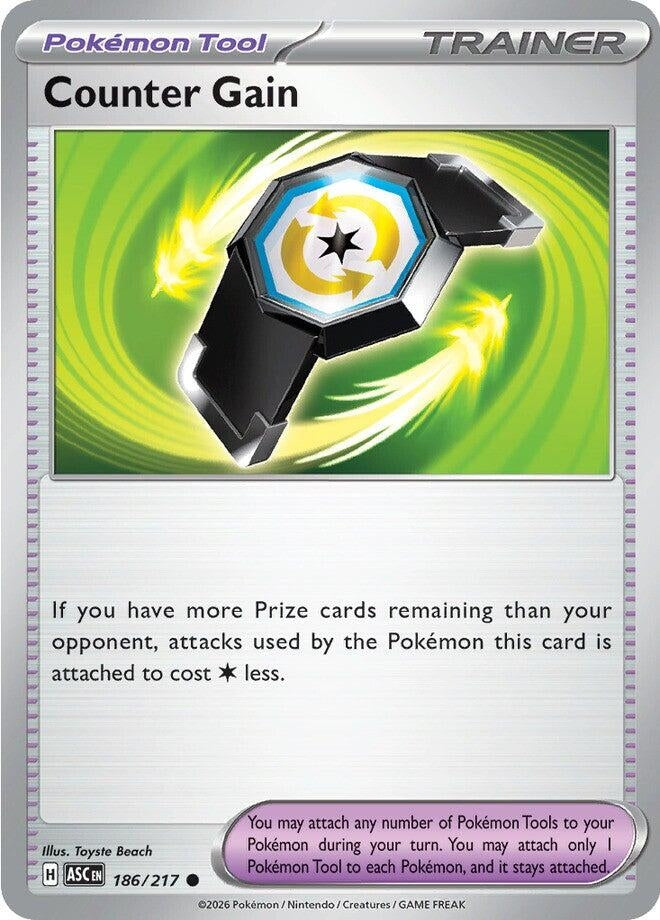 Image for Counter Gain (186/217) (ME: Ascended Heroes) - Pokemon