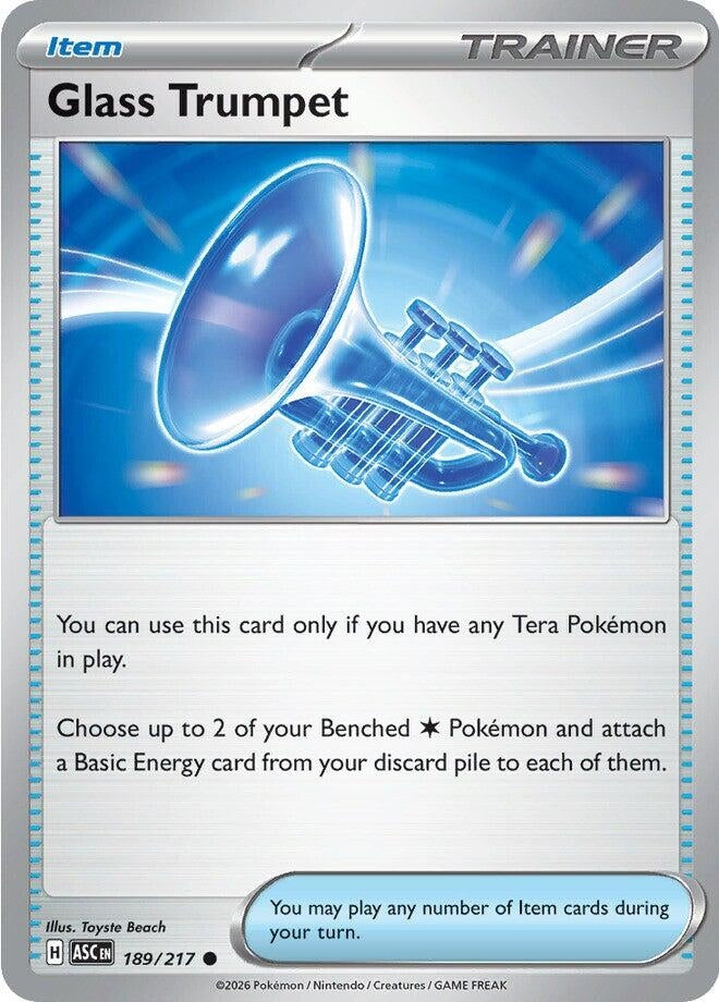 Image for Glass Trumpet (189/217) (ME: Ascended Heroes) - Pokemon
