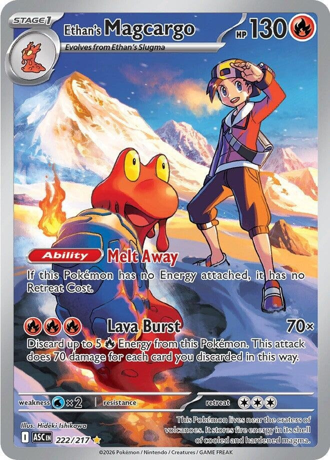 Image for Ethan's Magcargo (222/217) (ME: Ascended Heroes) - Pokemon
