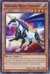 Heraldic Beast Unicorn (CBLZ-EN016) [CBLZ]