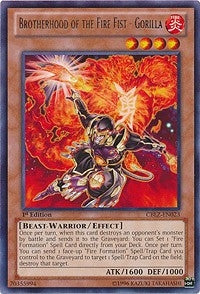 Brotherhood of the Fire Fist Gorilla (CBLZ-EN023) [CBLZ]