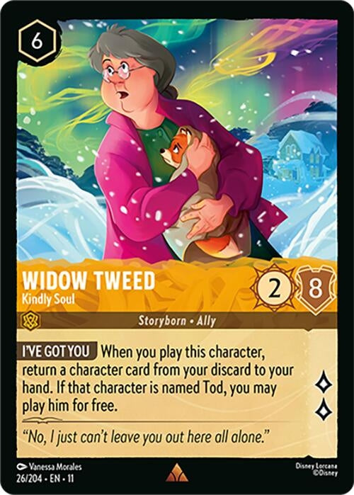 Image for Widow Tweed - Kindly Soul (26/204) (Winterspell) - Disney Lorcana