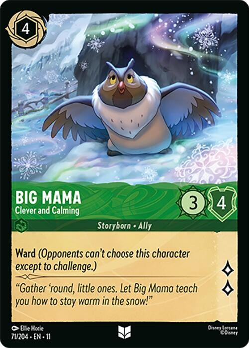 Image for Big Mama - Clever and Calming (71/204) (Winterspell) - Disney Lorcana