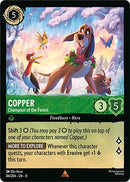 Image for Copper - Champion of the Forest (84/204) (Winterspell) - Disney Lorcana