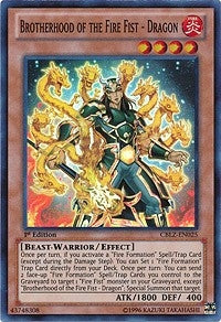 Brotherhood of the Fire Fist Dragon (CBLZ-EN025) [CBLZ]