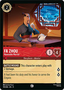 Image for Fa Zhou - Honorable Warrior (110/204) (Winterspell) - Disney Lorcana