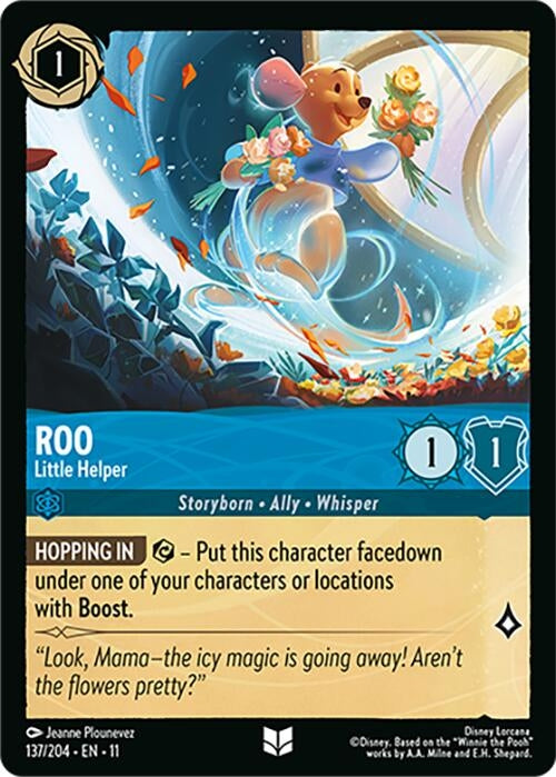Image for Roo - Little Helper (137/204) (Winterspell) - Disney Lorcana
